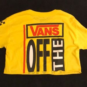 Vans Long Sleeve Crop Top